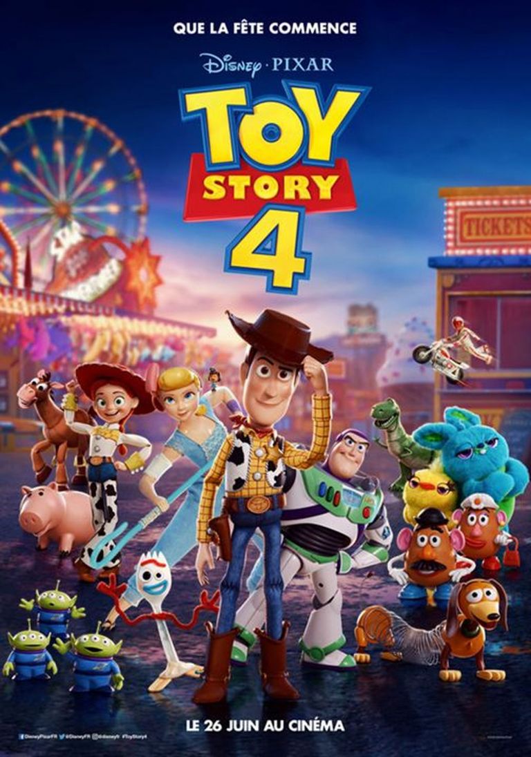 Boxoffice des films sortis le 26 juin "Toy Story 4" vers l'infini et